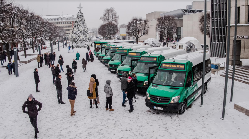 Autobusai Alytuje Kautra
