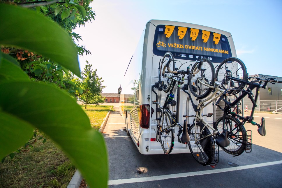 Vežkis dviratį autobusu nemokamai