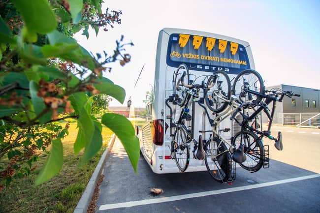 Vilnius Kaunas autobusu vežkitės dviratį nemokamai