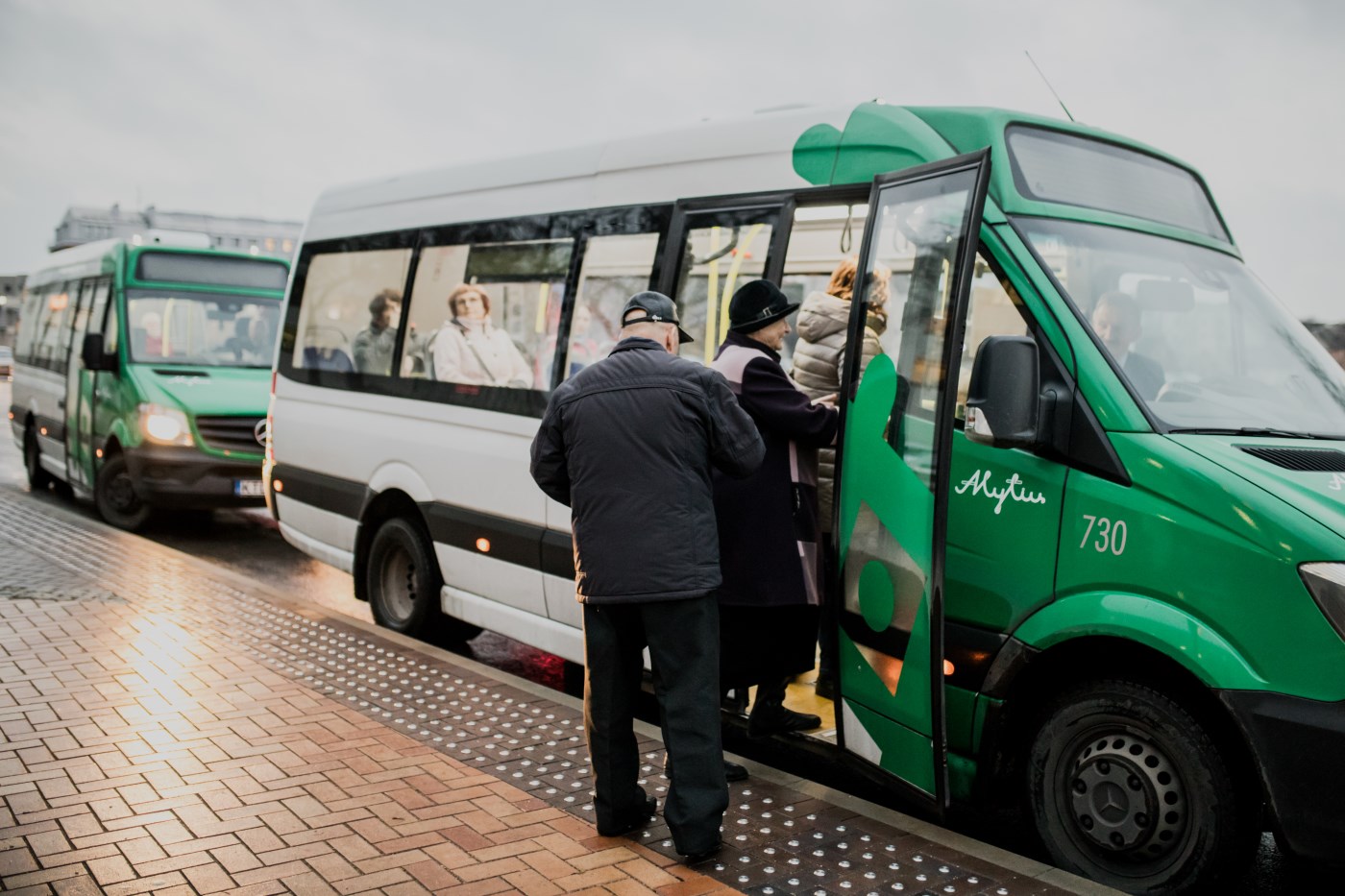 Kautros autobusai Alytuje