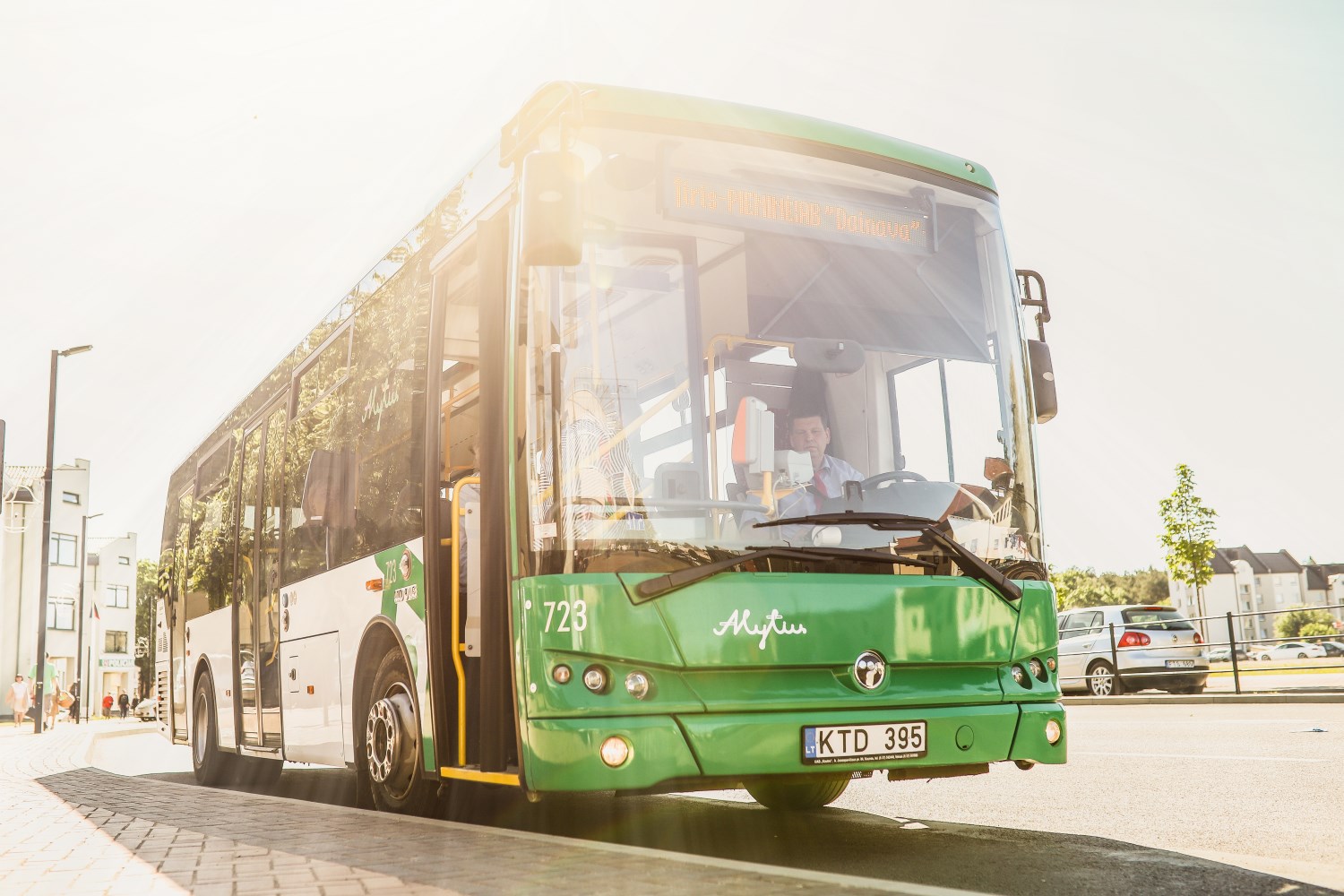 Kautros autobusai Alytuje