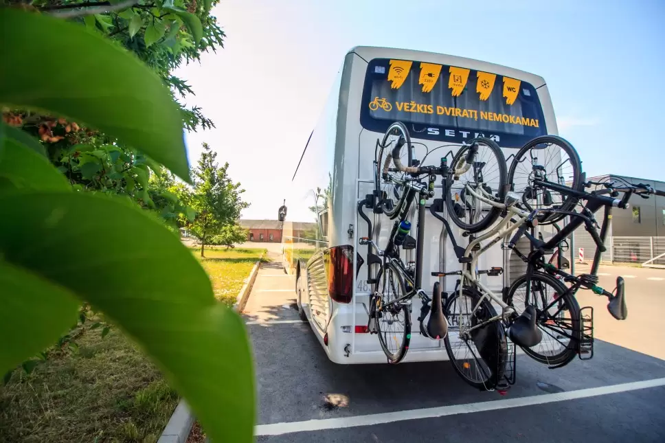Vežkis dviratį autobusu nemokamai